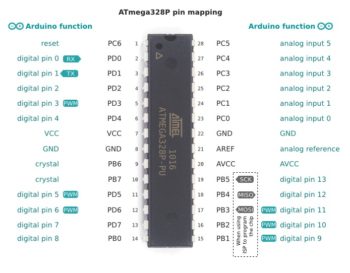 Atmega328p Pu Arduino Uno Com Bootloader + Oscilador