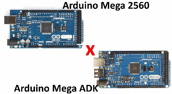 Você está visualizando atualmente Diferenças entre Arduino MEGA e ADK.