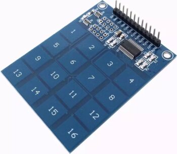 Módulo teclado touch matricial 4×4 16 teclas