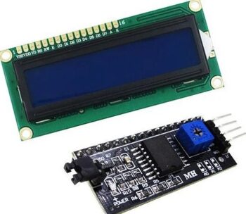 Módulo Display 16×2 c/ Backlight Azul com Módulo I2C