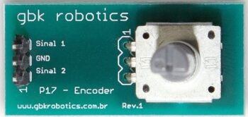 Módulo encoder P-17 360º para Arduino sem Knob