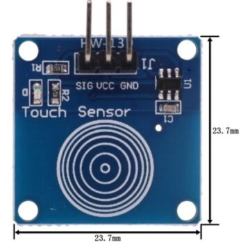 Teclado Sensor Touch Capacitivo Ttp223b Arduino