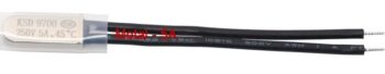 Interruptor/Sensor de Temperatura de Metal KSD9700 5A 250V 45°C ( N.A )