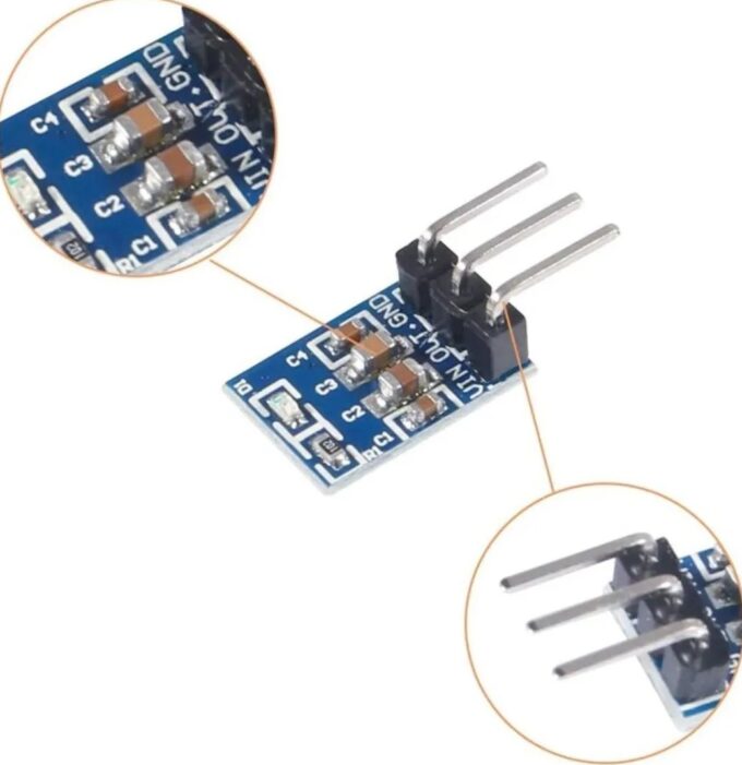 Módulo Regulador Ams1117 5V - Imagem 2