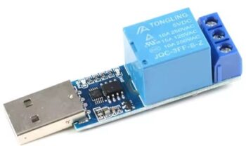 Módulo Rele 5V 10A USB Interruptor de controle inteligente