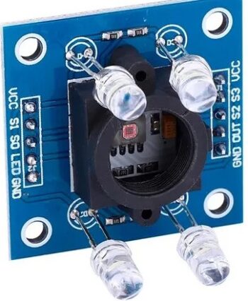 Módulo Sensor Reconhecimento De Cores Gy-31 Tcs230
