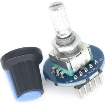 Módulo encoder codificador rotativo redondo