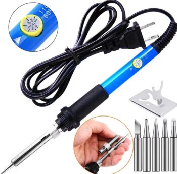 Kit Ferro De Solda Temperatura Ajustável 60w 110V