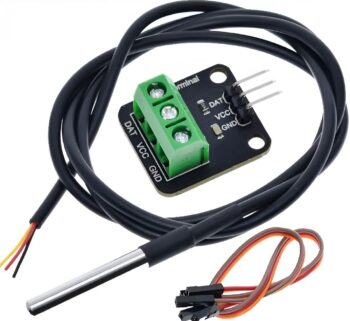 Kit De Módulo De Sensor De Temperatura Ds18b20 À Prova D'água