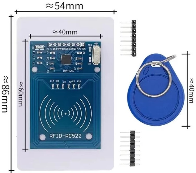 Kit Módulo Leitor RFID-RC522 Para Arduino - Imagem 2