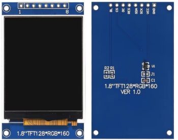 Módulo Display LCD TFT 1.8 Polegadas colorido 128X160 SPI